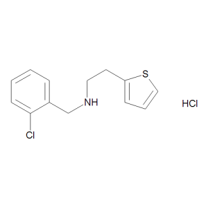 N-(2-Chlorobenzyl)-2-(2-thienyl)ethylamine Hydrochloride