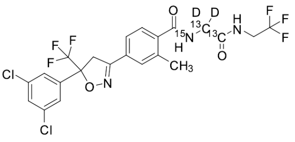 Fluralaner-13C2,15N,D2