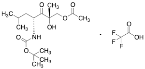 (2S,4R)-4-((t-Butoxycarbonyl)amino)-2-hydroxy-2,6-dimethyl-3-oxoheptyl Acetate Trifluoroacetate Salt