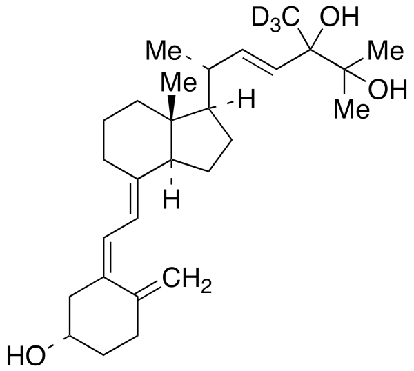24,25-Dihydroxy Vitamin D2-d3 (Mixture of Diastereomers)