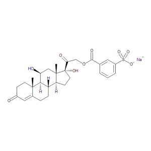 Cortisol 21-m-Sulfobenzoate Sodium Salt