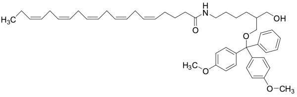 (5Z,8Z,11Z,14Z,17Z)-N-(6-(Bis(4-methoxyphenyl)(phenyl)methoxy)-5-(hydroxymethyl)hexyl)icosa-5,8,11,14,17-pentaenamide