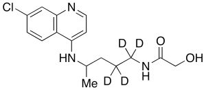 Didesethyl Chloroquine Hydroxyacetamide-d4