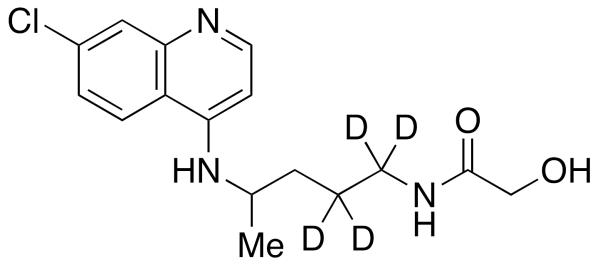 Didesethyl Chloroquine Hydroxyacetamide-d4