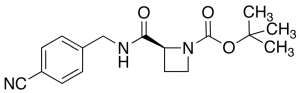 N-Boc-N’-(4-cyanobenzyl)-2-L-azetidinecarboxamide