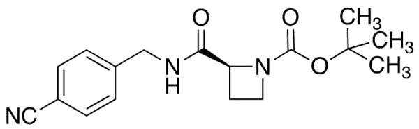N-Boc-N’-(4-cyanobenzyl)-2-L-azetidinecarboxamide