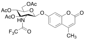 4-Methylumbelliferyl 2-Trifluoroacetyl-3,4,6-O-triacetyl-2-deoxy-Beta-D-glucopyranoside