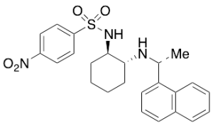 N-[(1R,2R)-2-[[(1R)-1-(1-Naphthyl)ethyl]amino]cyclohexyl]-4-nitrobenzenesulfonamide