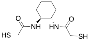 (+/-)-trans-1,2-Bis(2-mercaptoacetamido)cyclohexane