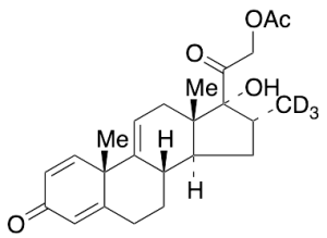 16Alpha-Methyl-d3-9,11-dehydro Prednisolone 21-Acetate