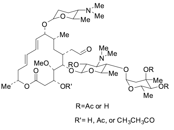 Acetylspiramycin (Contains Monoacetyl, Diacetyl and Triacetyl)