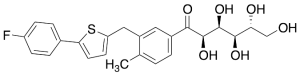 1-C-[3-[[5-(4-Fluorophenyl)-2-thienyl]methyl]-4-methylphenyl]-D-glucose
