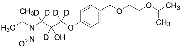 N-Nitroso Bisoprolol-D₅