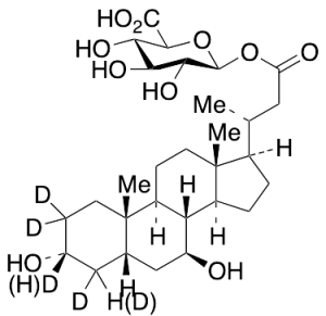 24-Nor Ursodeoxycholic Acid-d5 (major) Acyl-Beta-D-glucuronide