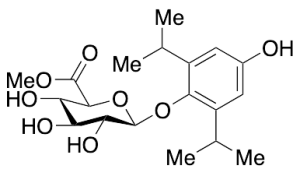 4-Hydroxy Propofol 1-O-Beta-D-Glucuronic Acid Methyl Ester