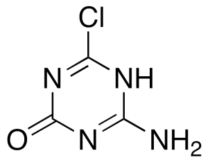 2-Amino-4-hydroxy-6-chloro-s-triazine