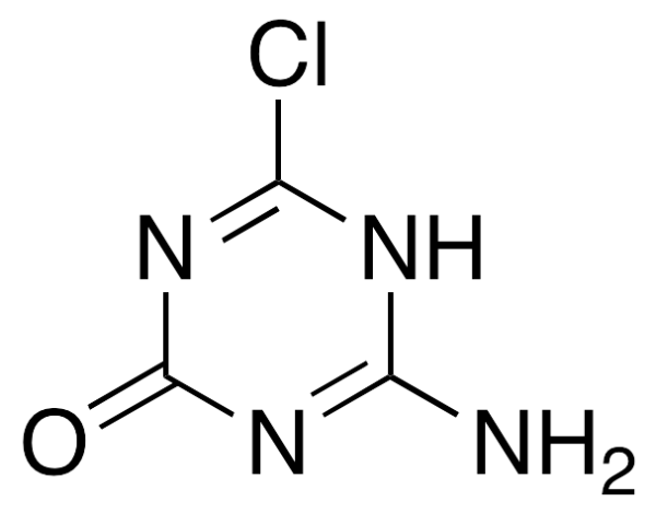 2-Amino-4-hydroxy-6-chloro-s-triazine