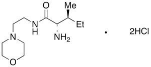 (2S,3S)-2-Amino-3-methyl-N-[2-(4-morpholinyl)ethyl]pentanamide Hydrochloride
