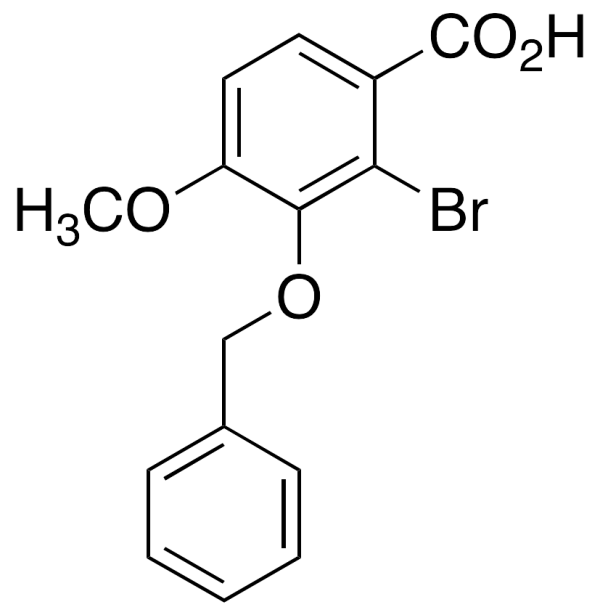 2-Bromo-3-benzyloxy-4-methoxybenzoic Acid