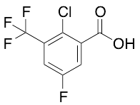 2-Chloro-5-fluoro-3-(trifluoromethyl)benzoic Acid