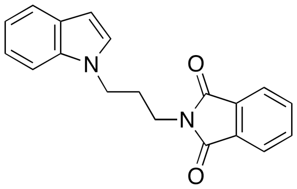 2-[3-(1H-Indol-1-yl)propyl]-1H-isoindole-1,3(2H)-dione