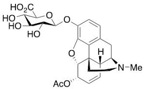 6-Acetylmorphine 3-O-beta-D-glucuronide