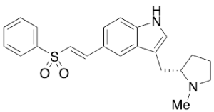 3-[[(2S)-1-Methyl-2-pyrrolidinyl]methyl]-5-[(1E)-2-(phenylsulfonyl)ethenyl]-1H-indole