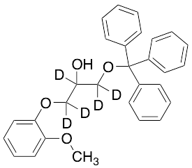 1-(2-Methoxyphenoxy)-3-(trityloxy)propan-2-ol- d5