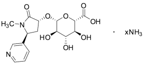 trans-3'-Hydroxy Cotinine O-Beta-D-Glucuronide Ammonium Salt