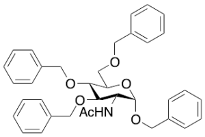 Benzyl 2-Acetamido-3,4,6-tri-O-benzyl-2-deoxy-a-D-glucopyranoside