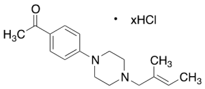 (E)-1-(4-(4-(2-Methylbut-2-en-1-yl)piperazin-1-yl)phenyl)ethanone Hydrochloride