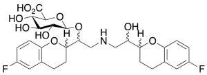 Nebivolol O-beta-D-Glucuronide (Mixture of 4 Diastereomers)