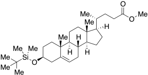 (3Beta)-3-(tert-Butyldimethylsilyl)oxy-chol-5-en-24-oic Acid Methyl Ester