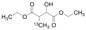 Diethyl 2-Hydroxy-3-methylbutanedioate-13C