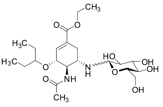 Oseltamivir Glucose Adduct 1(>90%)