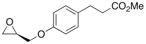 4-[(2R)-Oxiranylmethoxy]benzenepropanoic Acid Methyl Ester