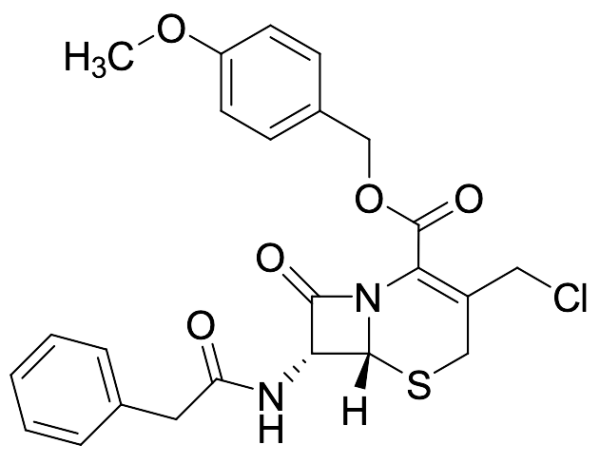4-Methoxybenzyl 3-Chloromethyl-7-(2-phenylacetamido)-3-cephem-4-carboxylate