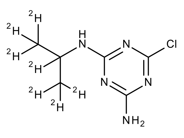 2-Amino-4-(isopropyl-d7-amino)-6-chloro-triazine
