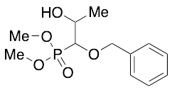 P-[2-Hydroxy-1-(phenylmethoxy)propyl]phosphonic Acid Dimethyl Ester