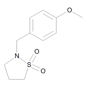 2-(4-Methoxybenzyl)isothiazolidine 1,1-Dioxide