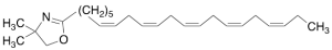 (all-Z)-2-(6,9,12,15,18-Heneicosapentaenyl)-4,5-dihydro-4,4-dimethyl-oxazole