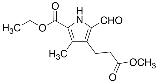 5-(Ethoxycarbonyl)-2-formyl-4-methyl-1H-pyrrole-3-propanoic Acid Methyl Ester