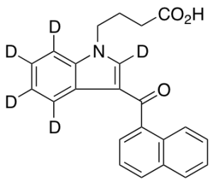 JWH-073 (Indole-d5) Butanoic Acid