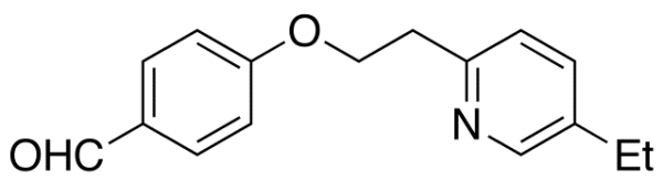4-[2-(5-Ethyl-2-pyridinyl)ethoxy]benzaldehyde