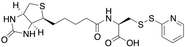 [5-[(3aS,4S,6aR)-Hexahydro-2-oxo-1H-thieno[3,4-d]imidazol-4-yl]-1-oxopentyl]-3-(2-pyridinyldithio)-L-alanine