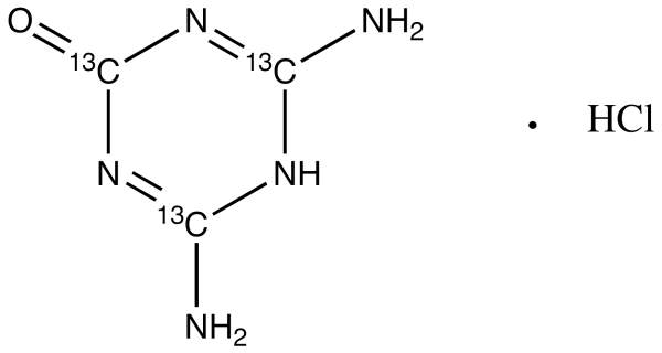 Ammeline-13C3 Hydrochloride