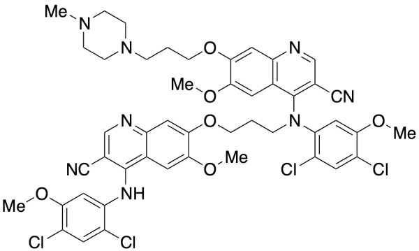 4-((2,4-dichloro-5-methoxyphenyl)amino)-6-methoxy-7-propoxyquinoline-3-carbonitrile Bosutinib