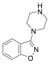 3-(Piperazin-1-yl)-1,2-benzisoxazole (>90%)