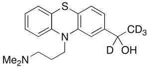 2-(1-Hydroxyethyl) Promazine-d4