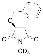 (3S)-1-Methyl-3-(phenylmethoxy)-2,5-pyrrolidinedione-d3
